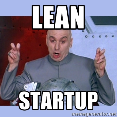 Le Docteur Denfer (Austin Powers), citant le Lean Startup.